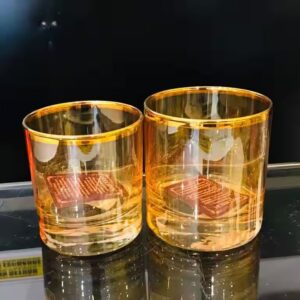 41822 Amber Luster 5 MM Gold ( DECORUM)