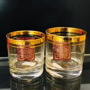 42283 300 CC Tumbler 10+1 MM Gold ( DECORUM)