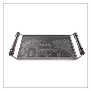 Arttdinox Pinkcity Collection Serving Tray Etching 1